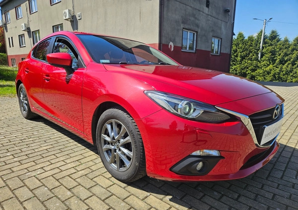 Mazda 3 cena 42900 przebieg: 211164, rok produkcji 2014 z Suchedniów małe 667